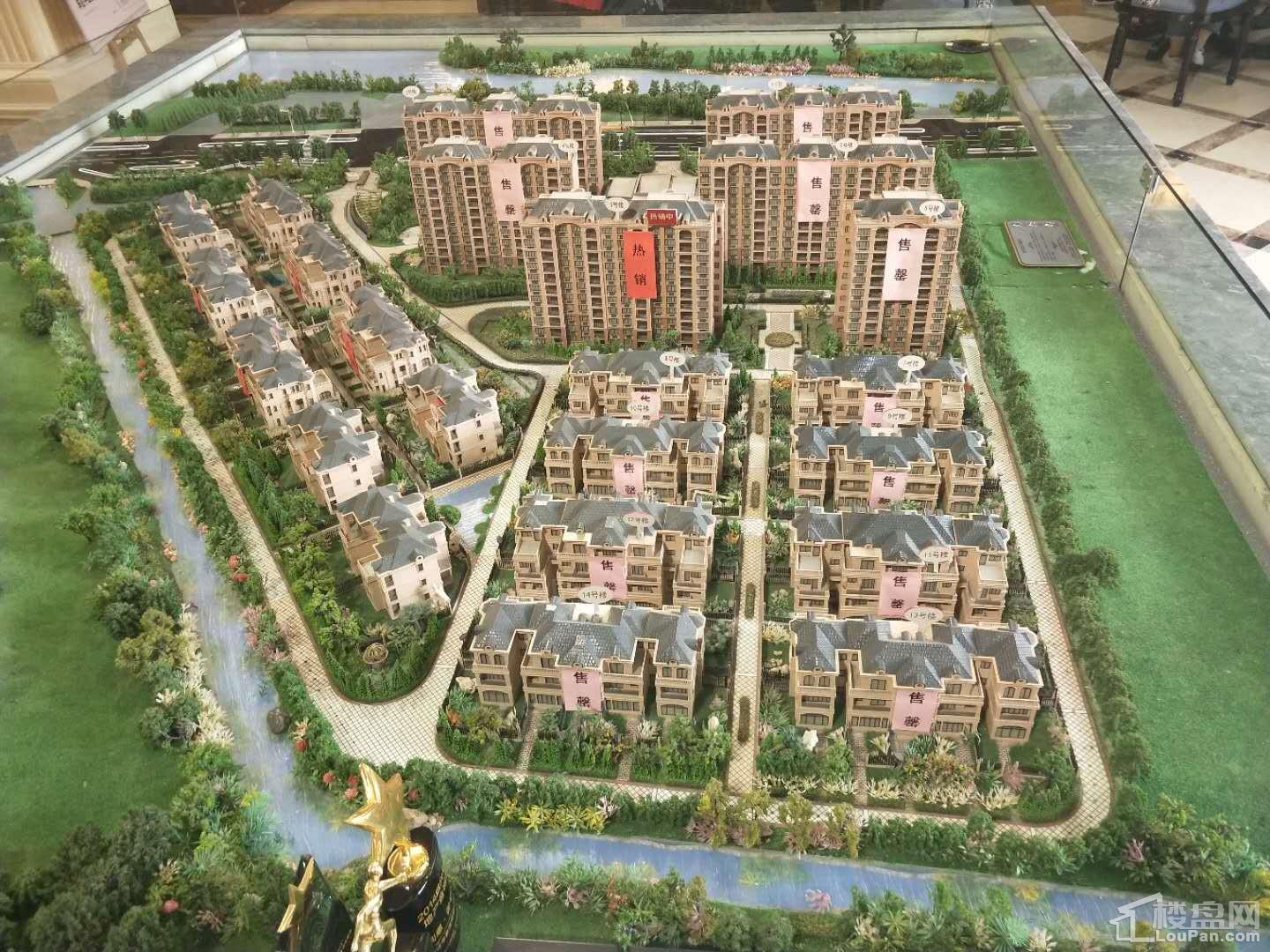 御亭山实景图