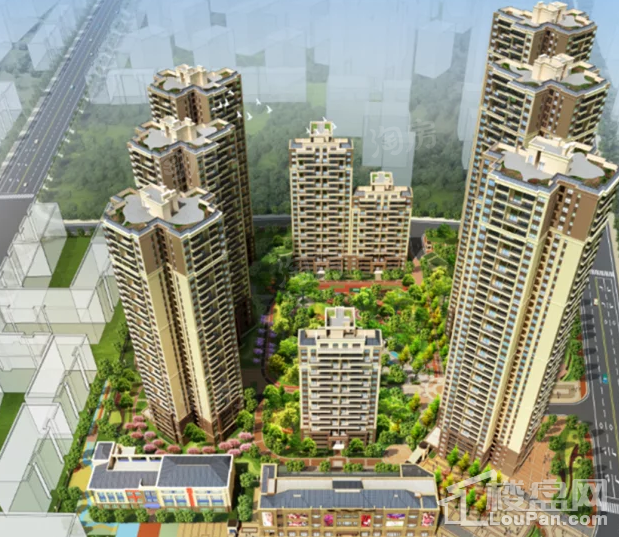 中海龙泉公馆效果图