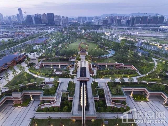 万科翡翠天地实景图