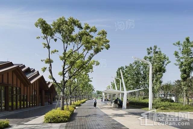 万科翡翠天地实景图