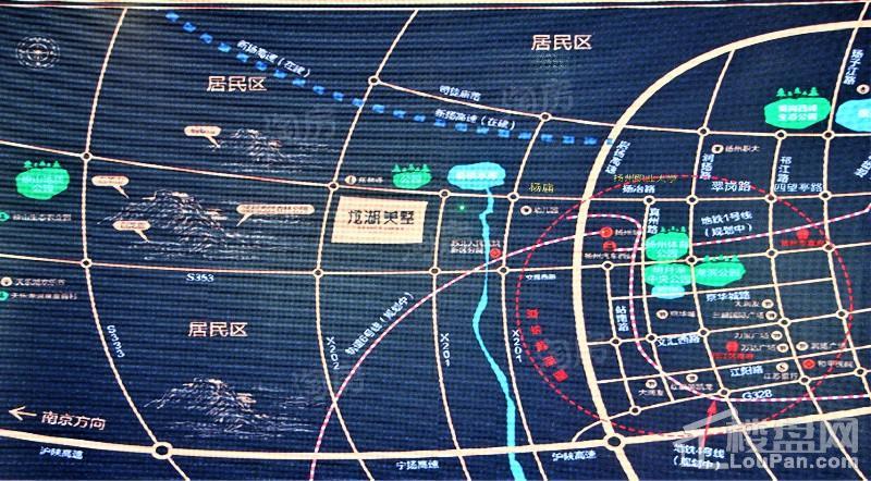 龙湖美墅位置图