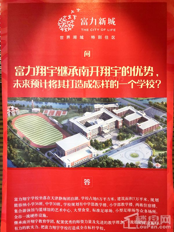 天津富力新城实景图