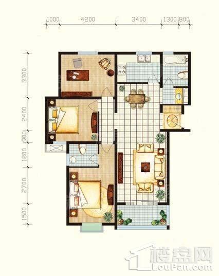建院未来城A座A1户型