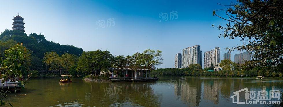 中山龙山华府实景图