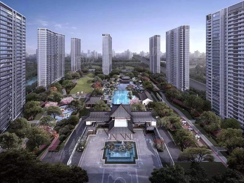 多弗绿城·翠湖里效果图