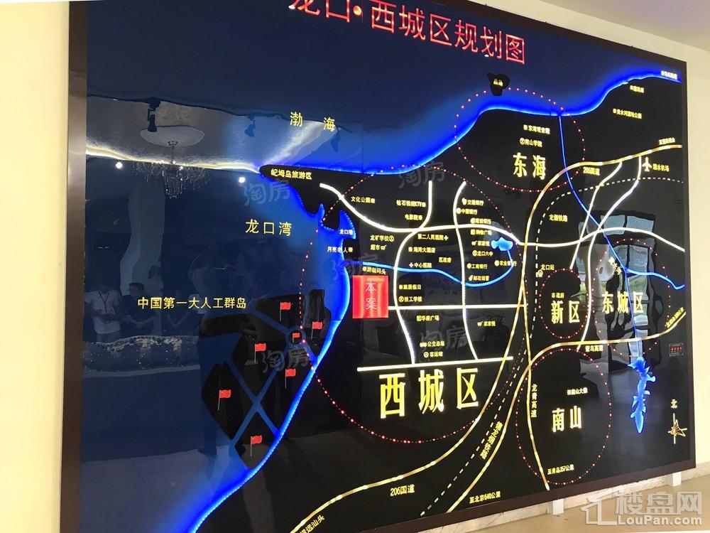 海岸华府位置图