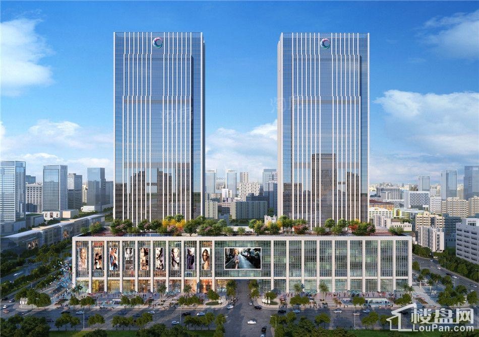 城市生活广场效果图