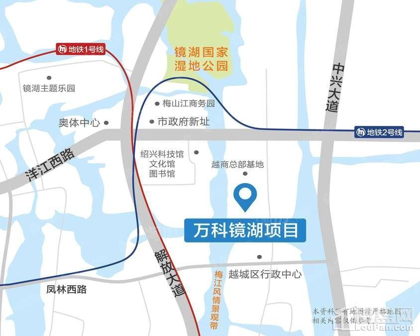 万科大都会位置图