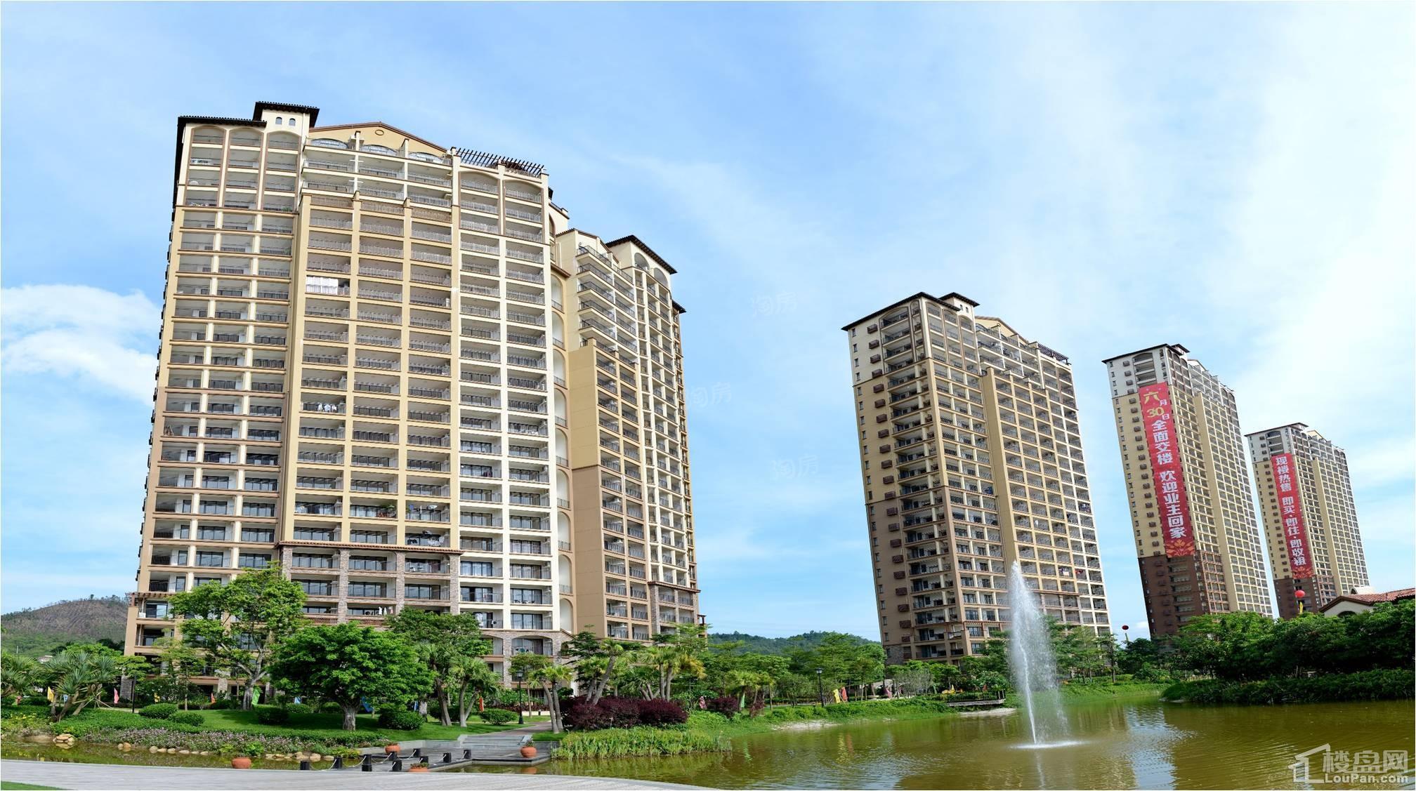 惠州富力湾实景图