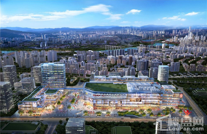 两江中迪广场效果图