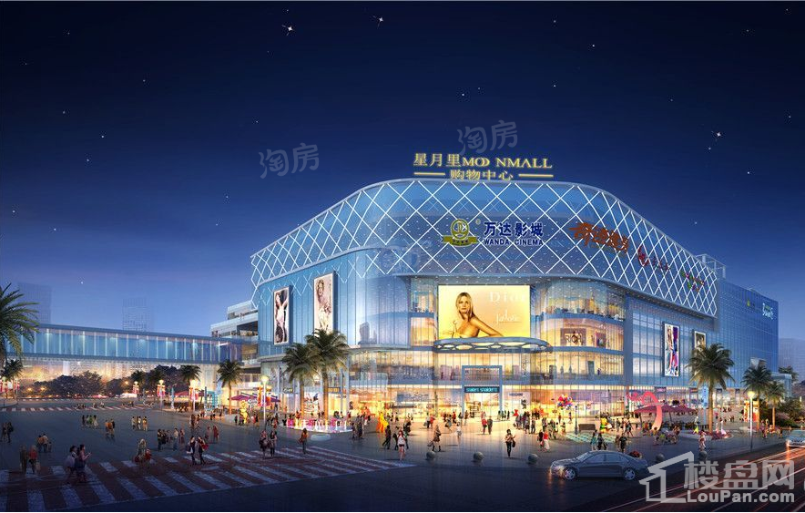 两江中迪广场效果图