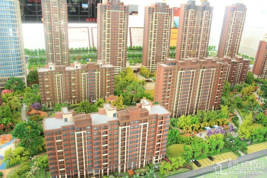 城开东岸实景图